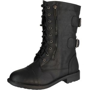 Top Moda Pack-72 Black Womens boots 7 NEW